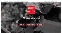 Desktop Screenshot of buildersmutual.com